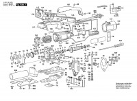 Bosch 0 601 581 441 GST 60 PBAE Orbital Jigsaw 110 V / GB Spare Parts GST60PBAE